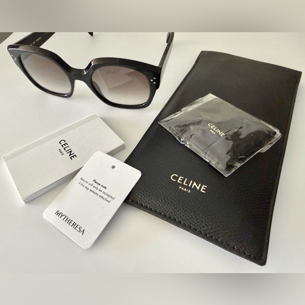 CELINE oversized Sunglasses Black
